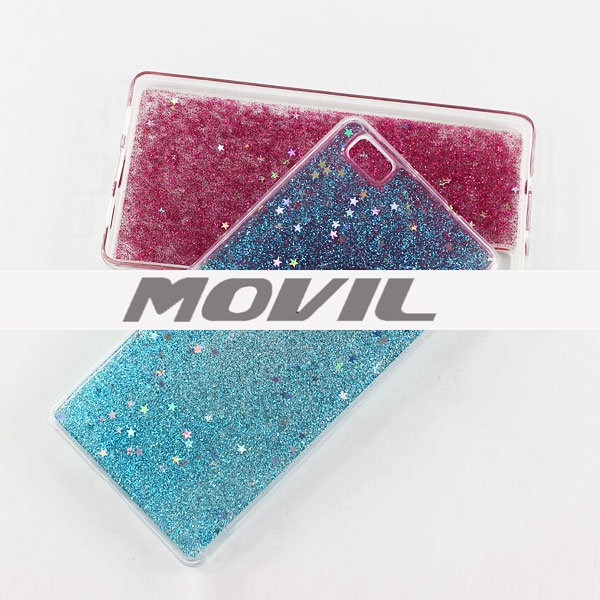 NP-2484 Epoxy Brillo Bling Auave TPU Funda para Apple iPhone 6-14